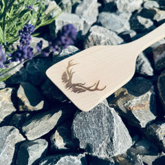 Holz-Pfannenwender XXL aus Buche